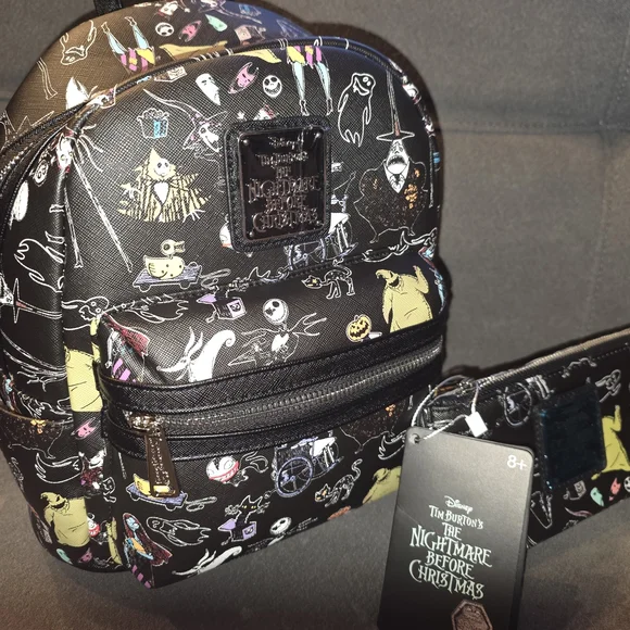 Disney The Nightmare Before Christmas Backpack - Picture 1 of 6